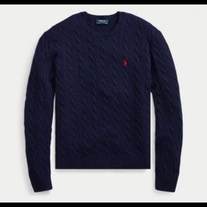 Polo Ralph Lauren Cable Knit wool cashmere sweater